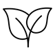 vector icon for Natural + Safe ingredients
